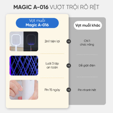 Vợt muỗi A-016 11