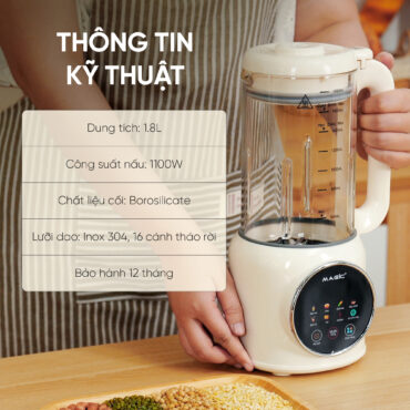Máy Xay Sữa Hạt Magic A-104 15