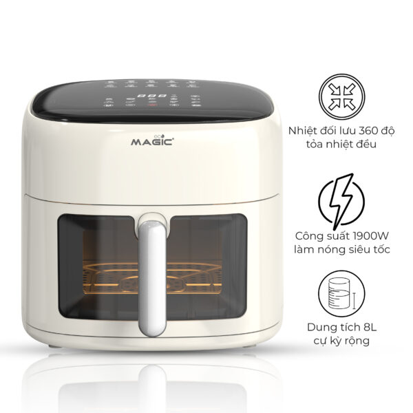 1 Nồi Chiên Không Dầu Magic Eco AC-164 1