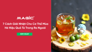 cách giải nhiệt cho cơ thể mùa hè