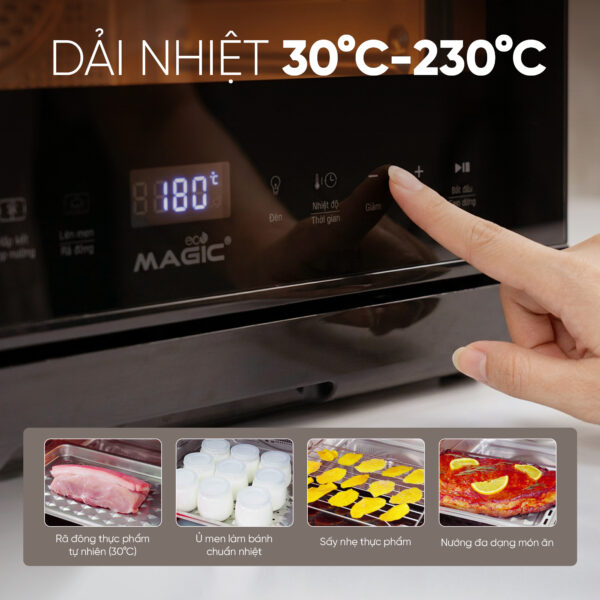 Nồi Chiên Không Dầu Kết Hợp Hấp S23 8