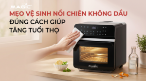 Mẹo vệ sinh nồi chiên không dầu đúng cách giúp tăng tuổi thọ 5