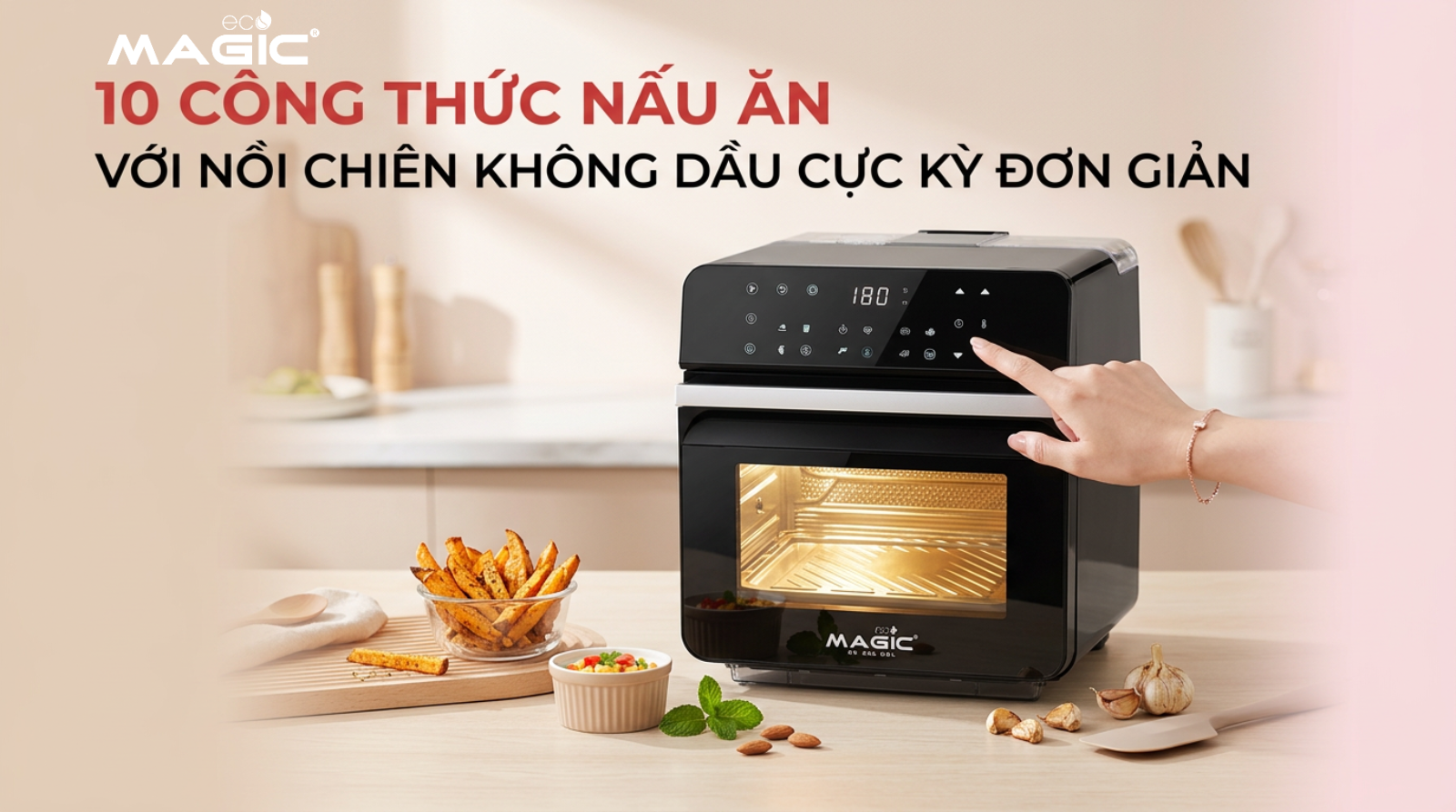 10 công thức nấu ăn với nồi chiên không dầu cực kỳ đơn giản 1
