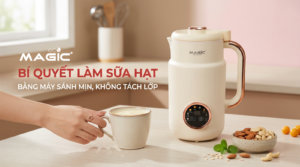Bí quyết làm sữa hạt bằng máy sánh mịn, không tách lớp 13