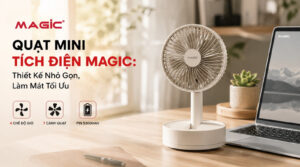 Quạt Mini Tích Điện Magic: Thiết Kế Nhỏ Gọn, Làm Mát Tối Ưu 8