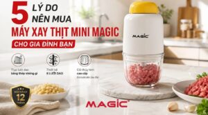 Review máy xay thịt mini Magic: Xay nhuyễn mịn chỉ 30 giây 14