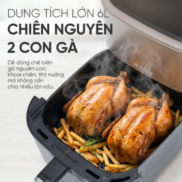 Nồi Chiên Không Dầu Magic Eco AC-163 2 Nồi Chiên Không Dầu Magic Eco AC-163 10