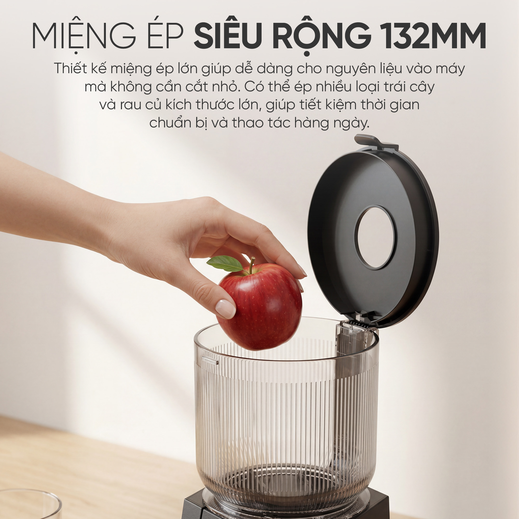 Máy Ép Chậm Miệng Rộng MAGIC Eco AC-150 2 Máy Ép Chậm Miệng Rộng MAGIC Eco AC-150 3