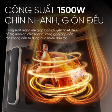 Nồi Chiên Không Dầu Magic Eco AC-163 6 Nồi Chiên Không Dầu Magic Eco AC-163 14