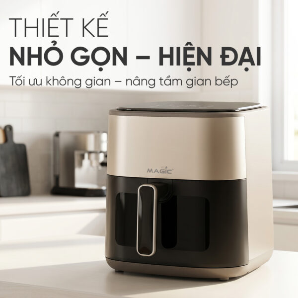 6 Nồi Chiên Không Dầu Magic Eco AC-163 5