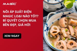 Nồi Áp Suất Điện MAGIC Loại Nào Tốt? Bí Quyết Chọn Mua Bền Đẹp, Giá Hời 1
