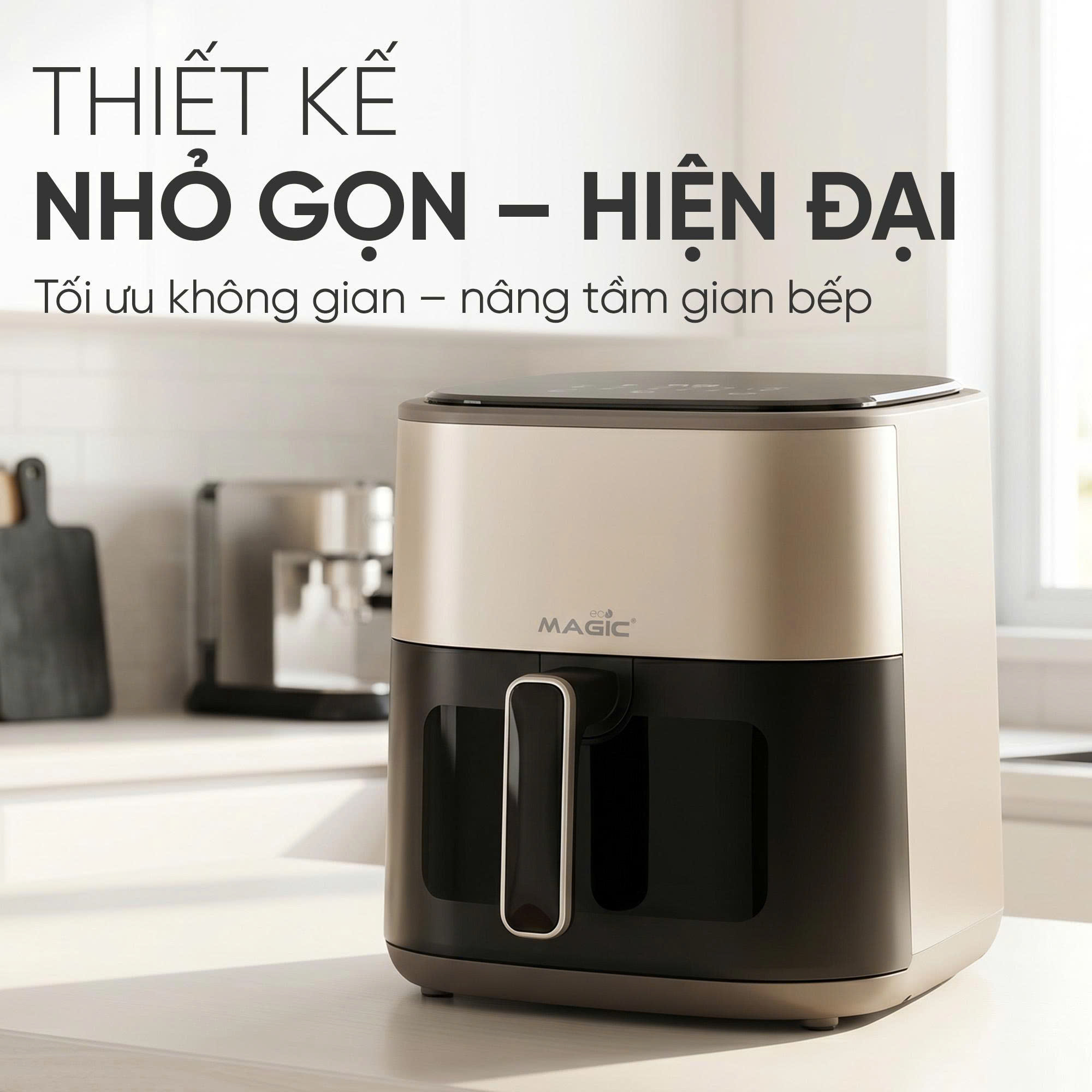 Nồi Chiên Không Dầu Magic Eco AC-163 10 Nồi Chiên Không Dầu Magic Eco AC-163 18