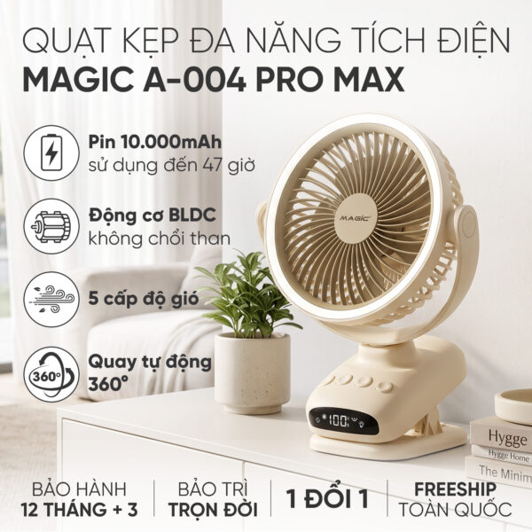Quạt Mini MAGIC A-004 Pro Max 3