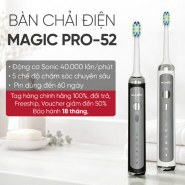 BÀN CHẢI ĐIỆN MAGIC ECO PRO-52