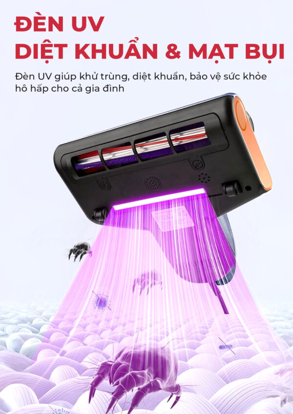 Máy hút bụi nệm Magic Eco AC-401 6