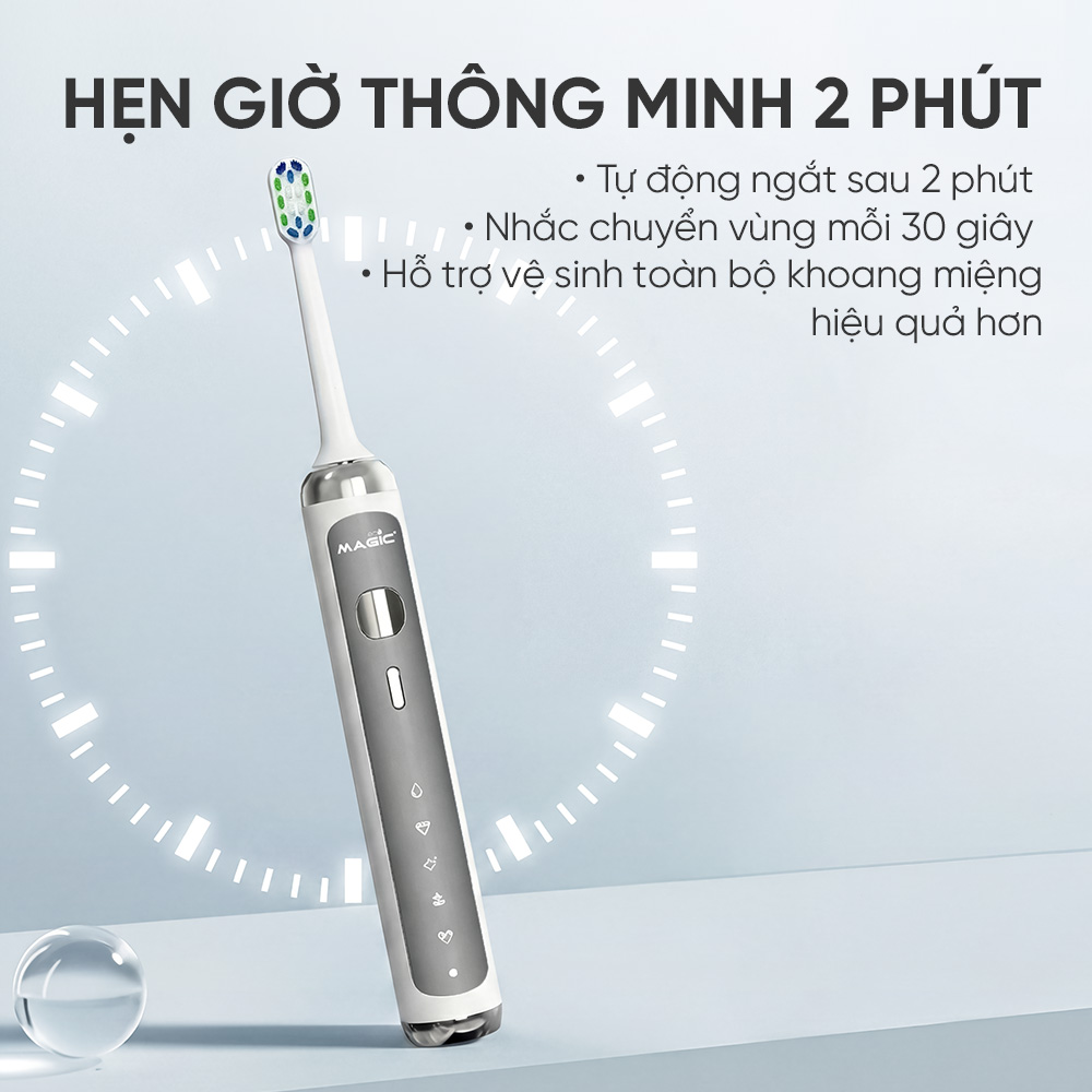 BÀN CHẢI ĐIỆN MAGIC ECO PRO-52 6