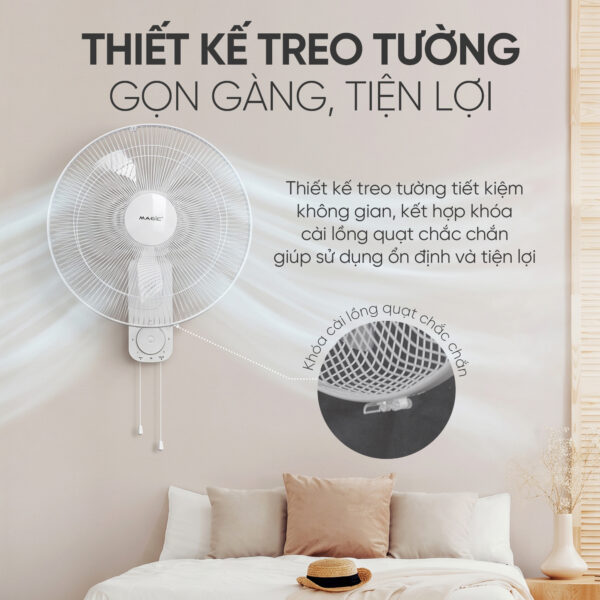 Quạt Treo Tường MAGIC A-258 3