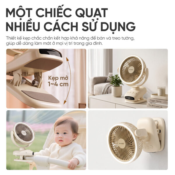 Quạt Mini MAGIC A-004 Pro Max 9