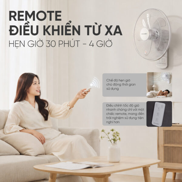 Quạt Treo Tường MAGIC A-259 9