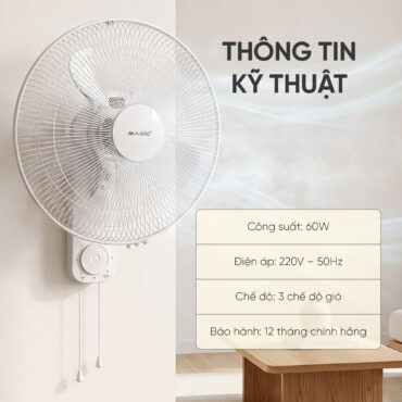 Quạt Treo Tường MAGIC A-258 19