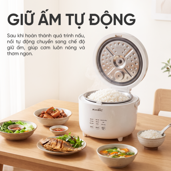 Nồi Cơm Điện Tử MAGIC Eco AC-252 7