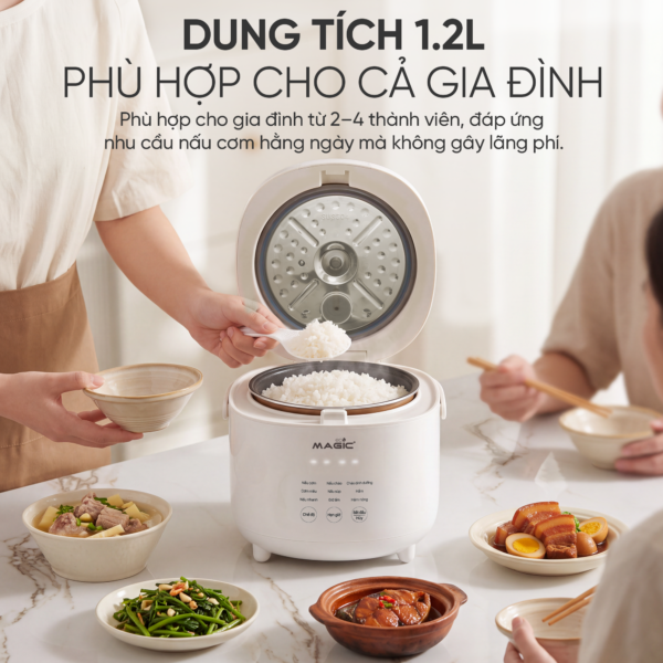 Nồi Cơm Điện Tử MAGIC Eco AC-252 8