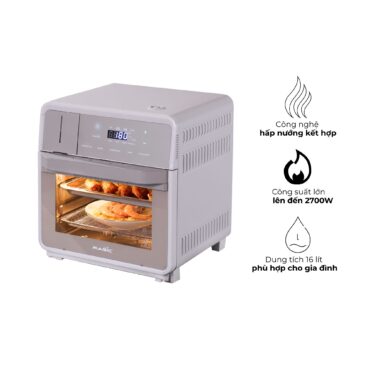 Nồi Chiên Không Dầu Kết Hợp Hấp Cao Cấp MAGIC S16 3