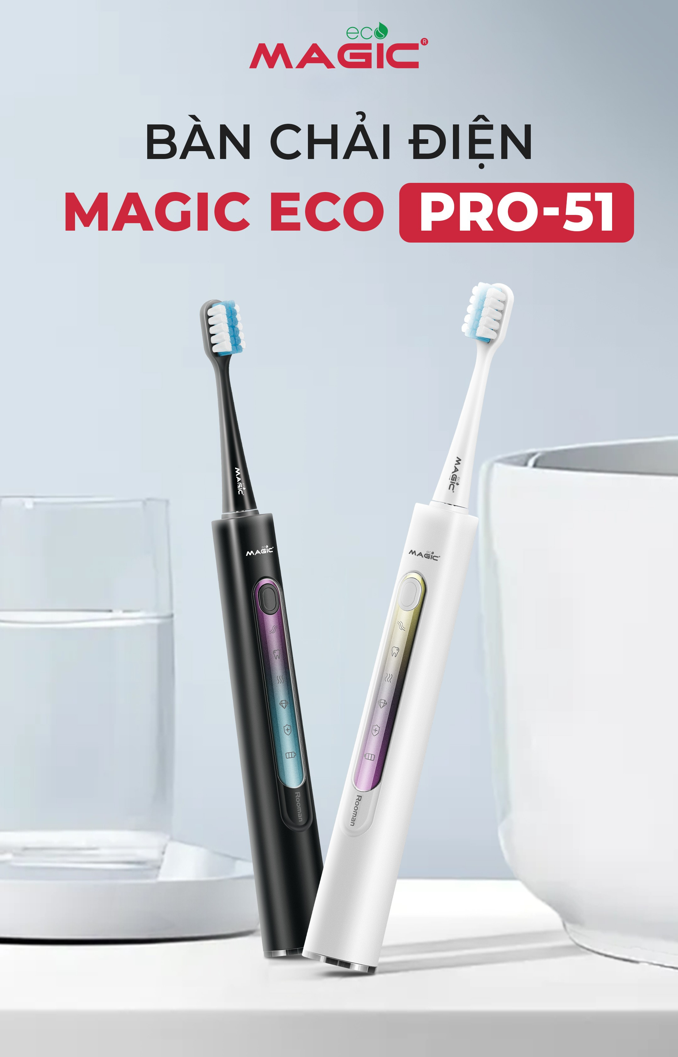 BÀN CHẢI ĐIỆN MAGIC PRO-51 4