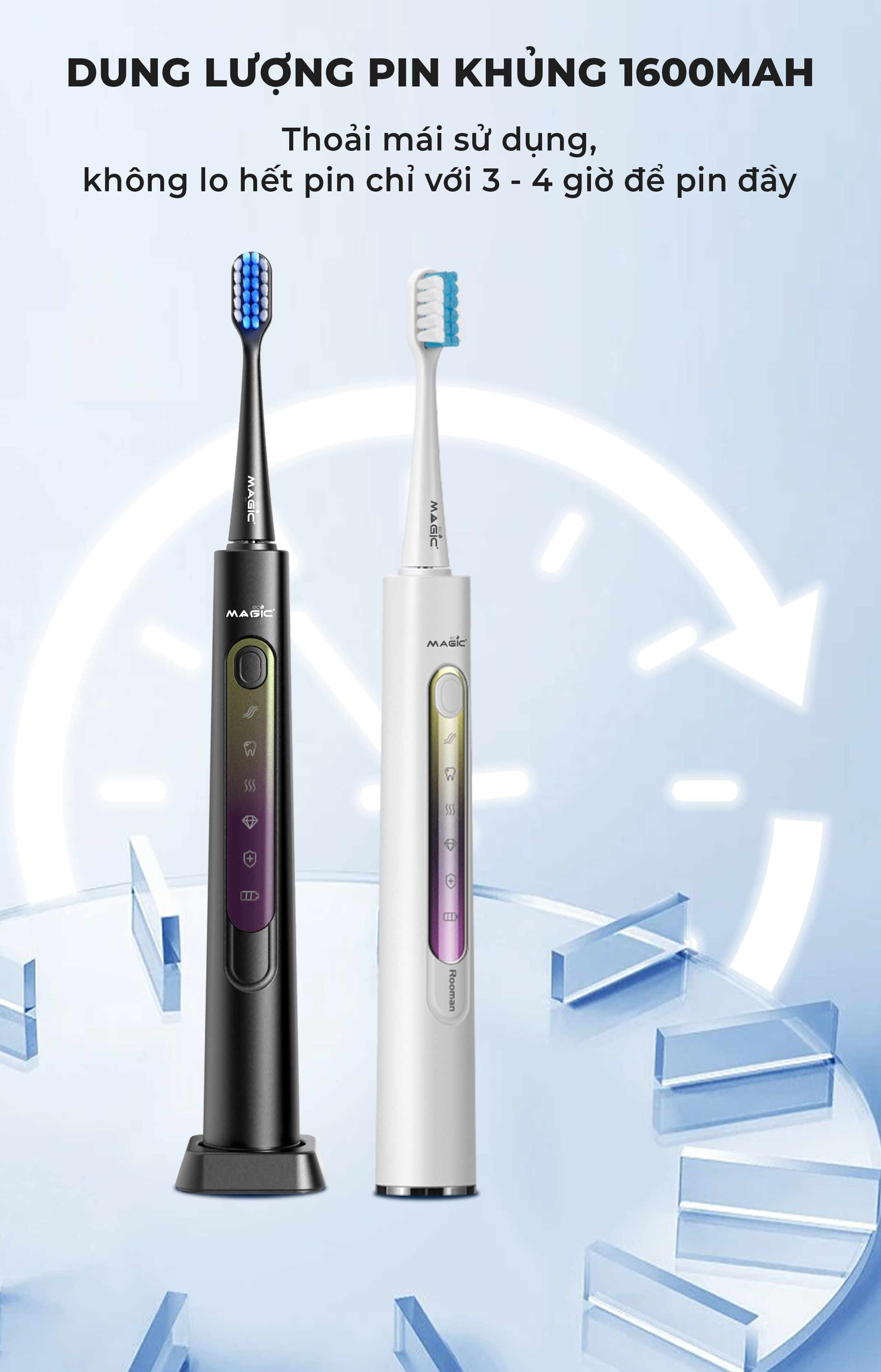BÀN CHẢI ĐIỆN MAGIC PRO-51 6