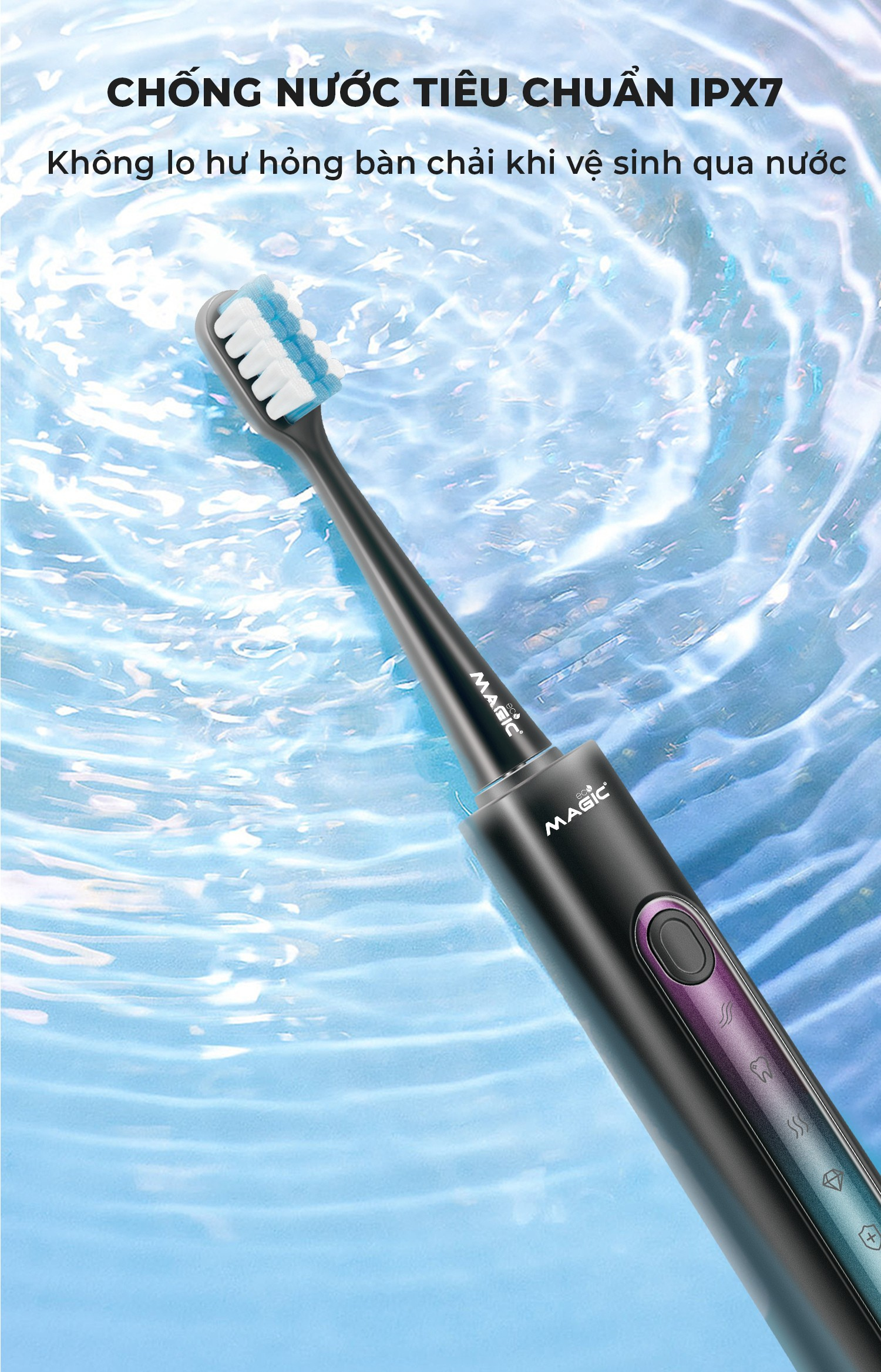 BÀN CHẢI ĐIỆN MAGIC PRO-51 9