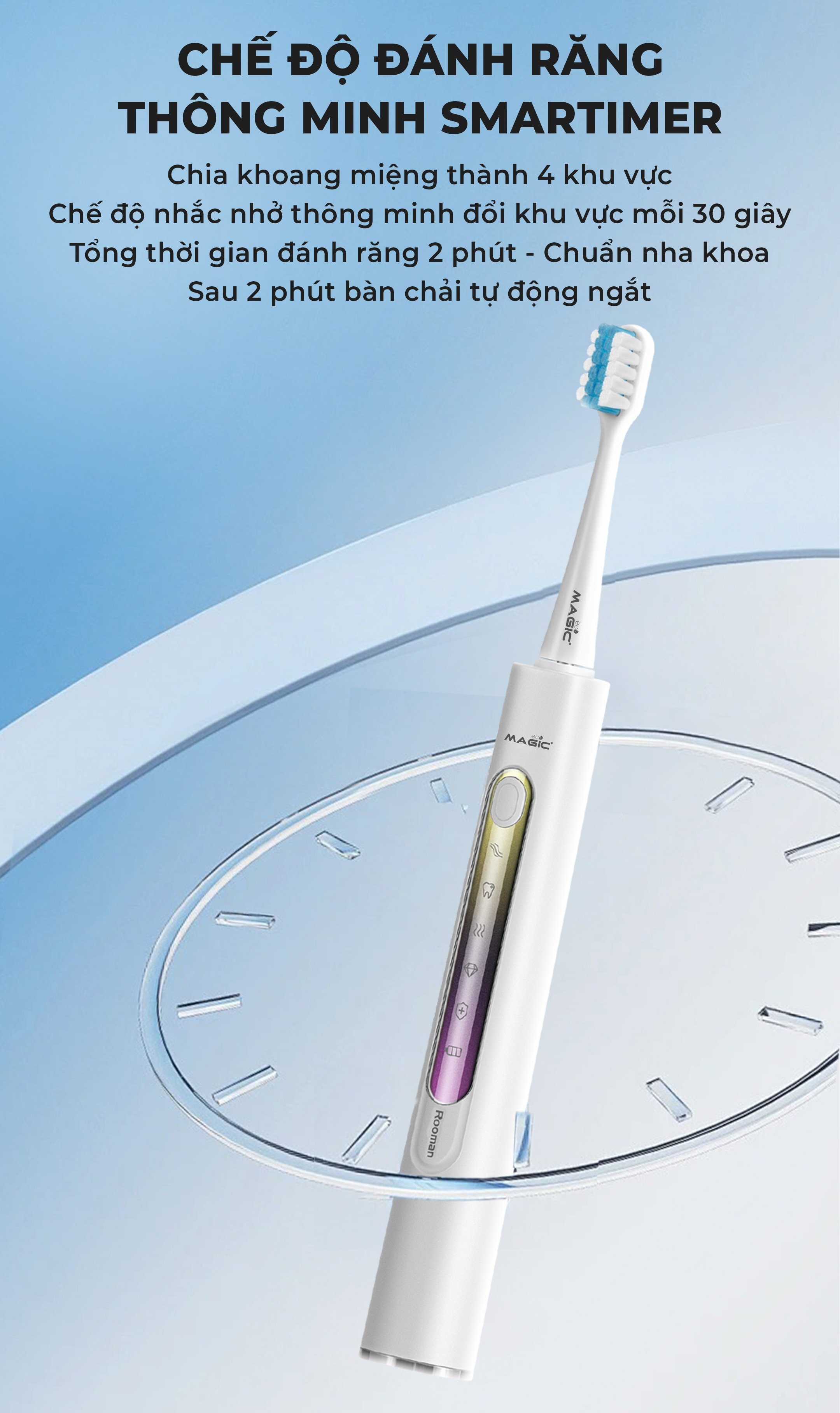 BÀN CHẢI ĐIỆN MAGIC PRO-51 10