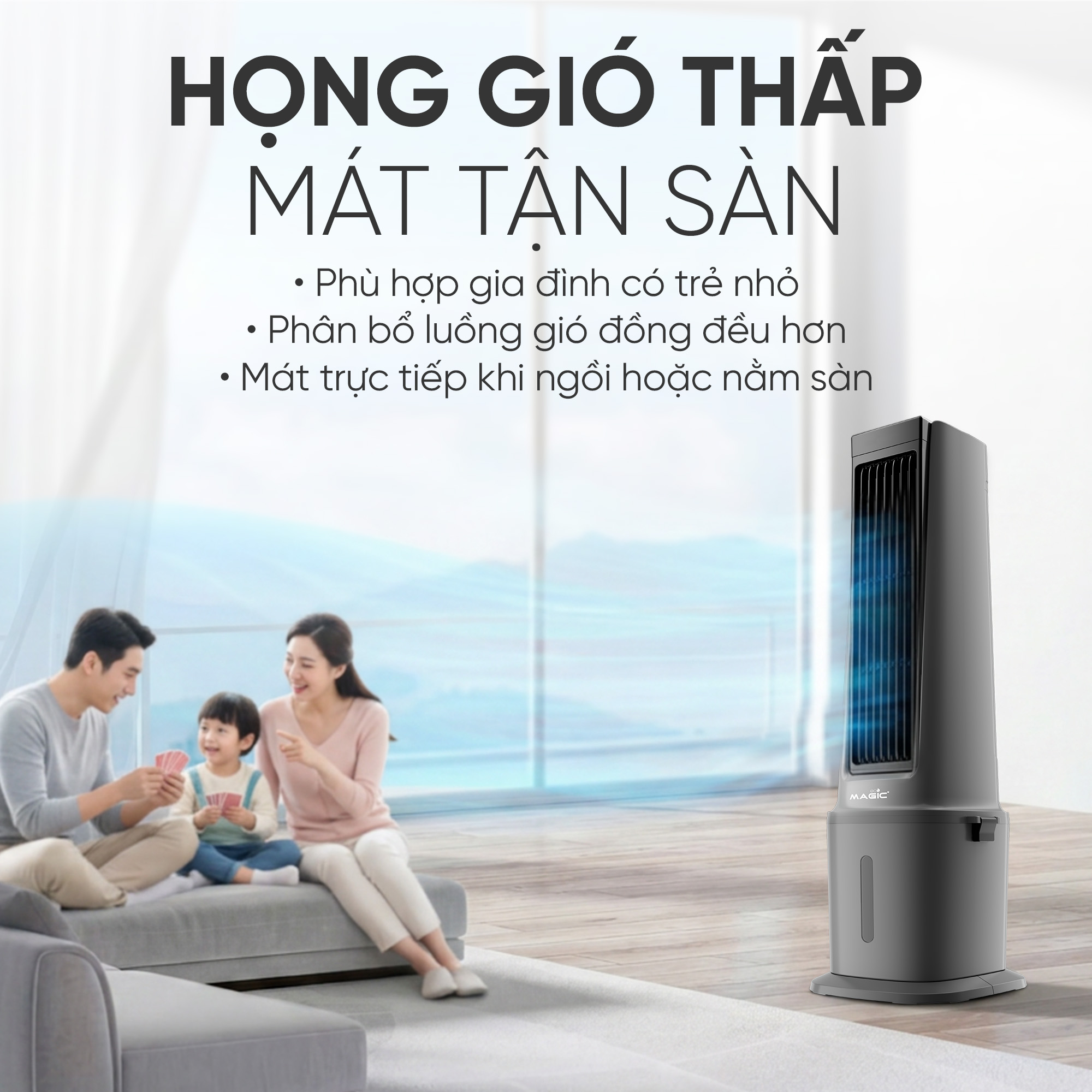 Quạt Hơi Nước MAGIC ECO AC-308 8