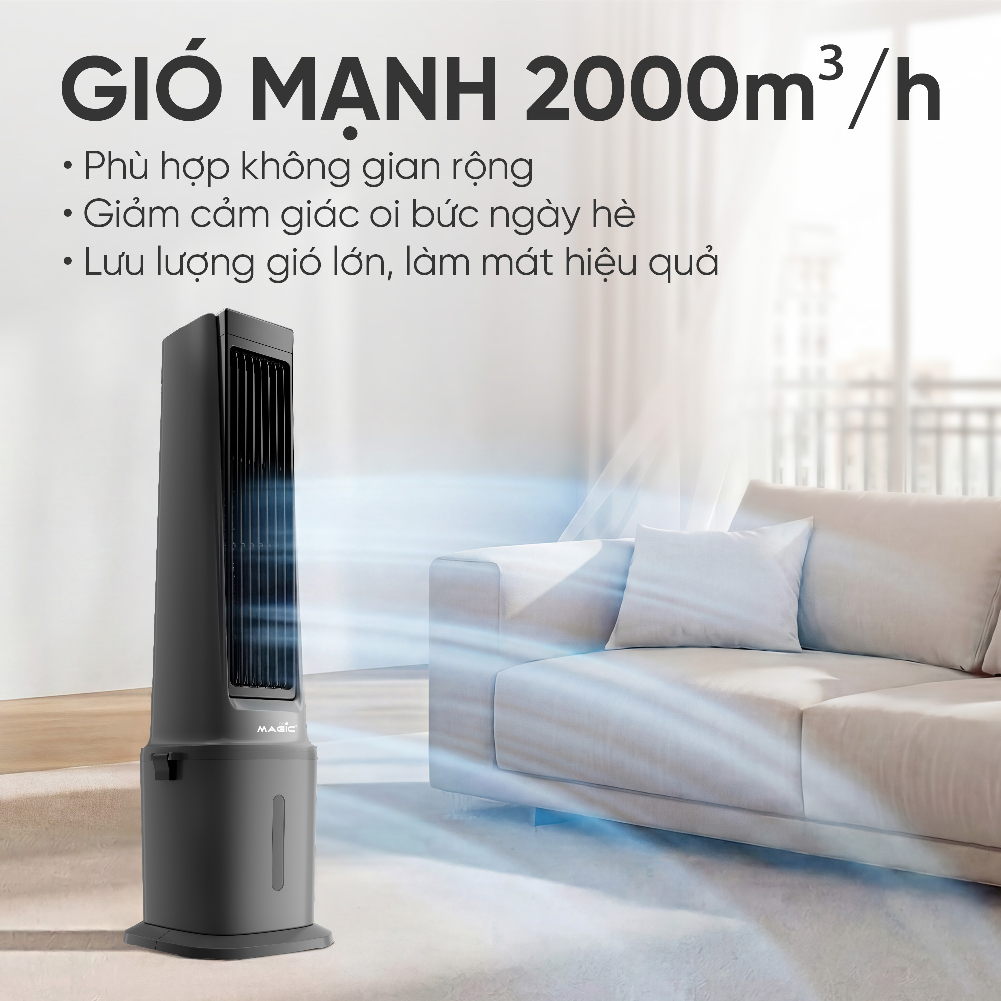 Quạt Hơi Nước MAGIC ECO AC-308 6