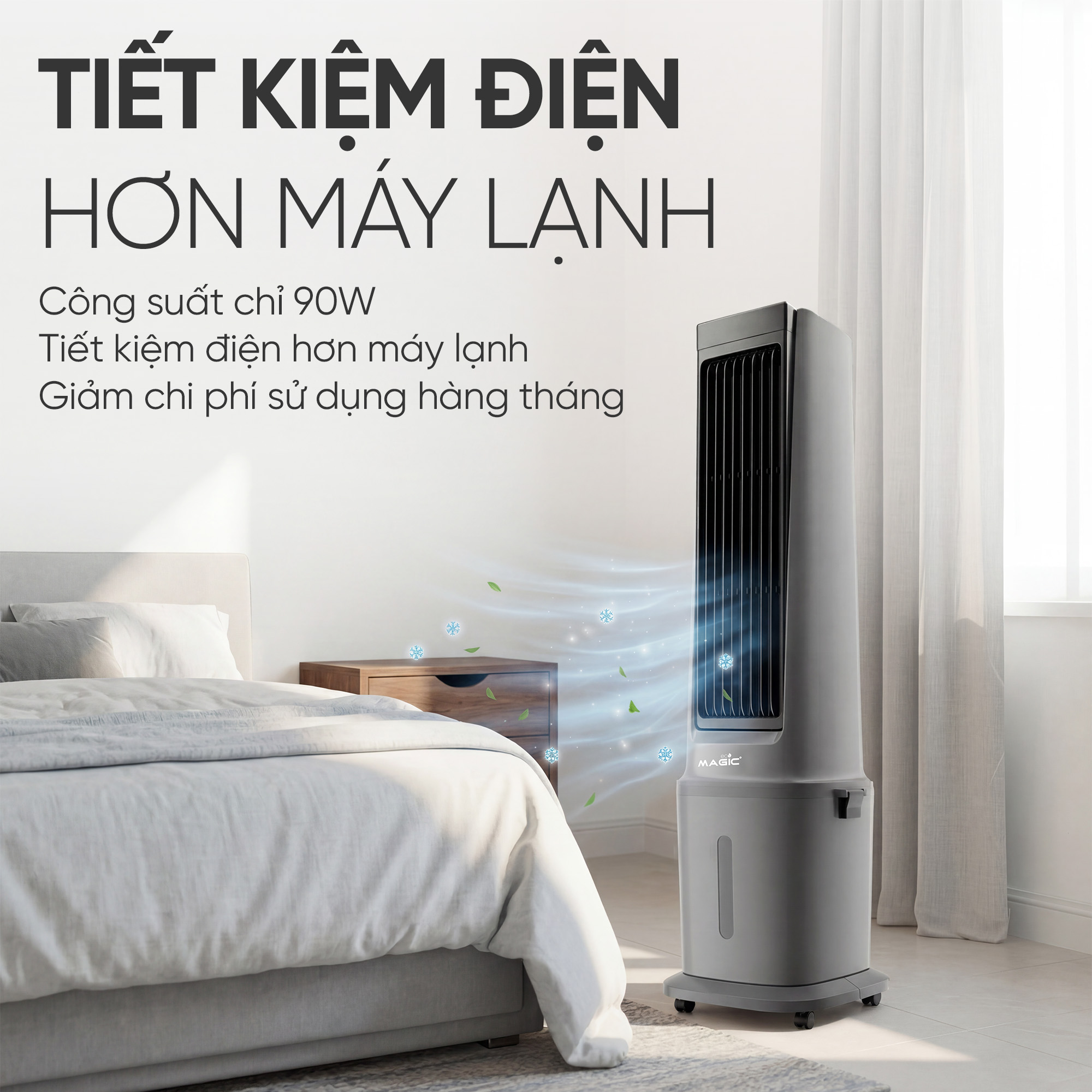 Quạt Hơi Nước MAGIC ECO AC-308 3