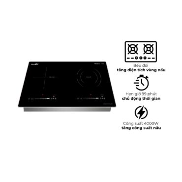 Bếp Đôi Điện Từ Kết Hợp Hồng Ngoại MAGIC Eco AC-222