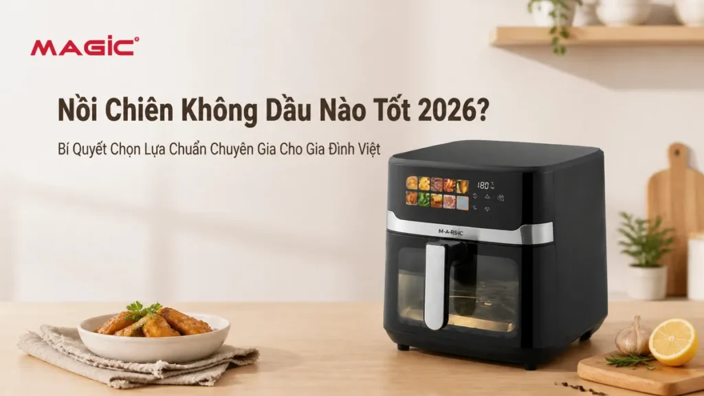 Nồi Chiên Không Dầu Nào Tốt 2026? Bí Quyết Chọn Lựa Chuẩn Chuyên Gia Cho Gia Đình Việt 1 Nồi Chiên Không Dầu Nào Tốt 2026? Bí Quyết Chọn Lựa Chuẩn Chuyên Gia Cho Gia Đình Việt 1