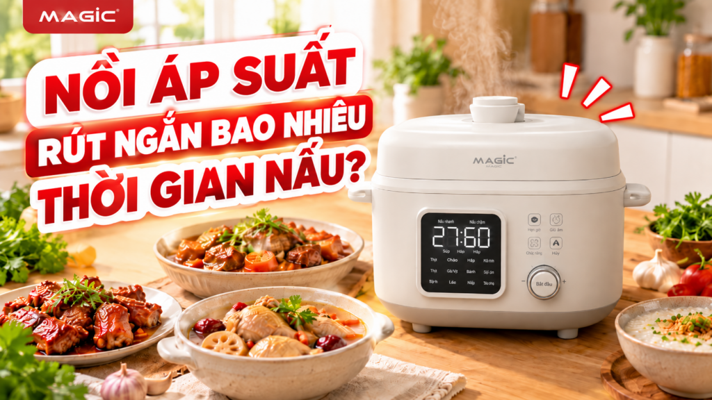 Nồi Áp Suất Rút Ngắn Bao Nhiêu Thời Gian Nấu? Khám Phá Ưu Điểm Vượt Trội Và Mẹo Dùng Hiệu Quả 1