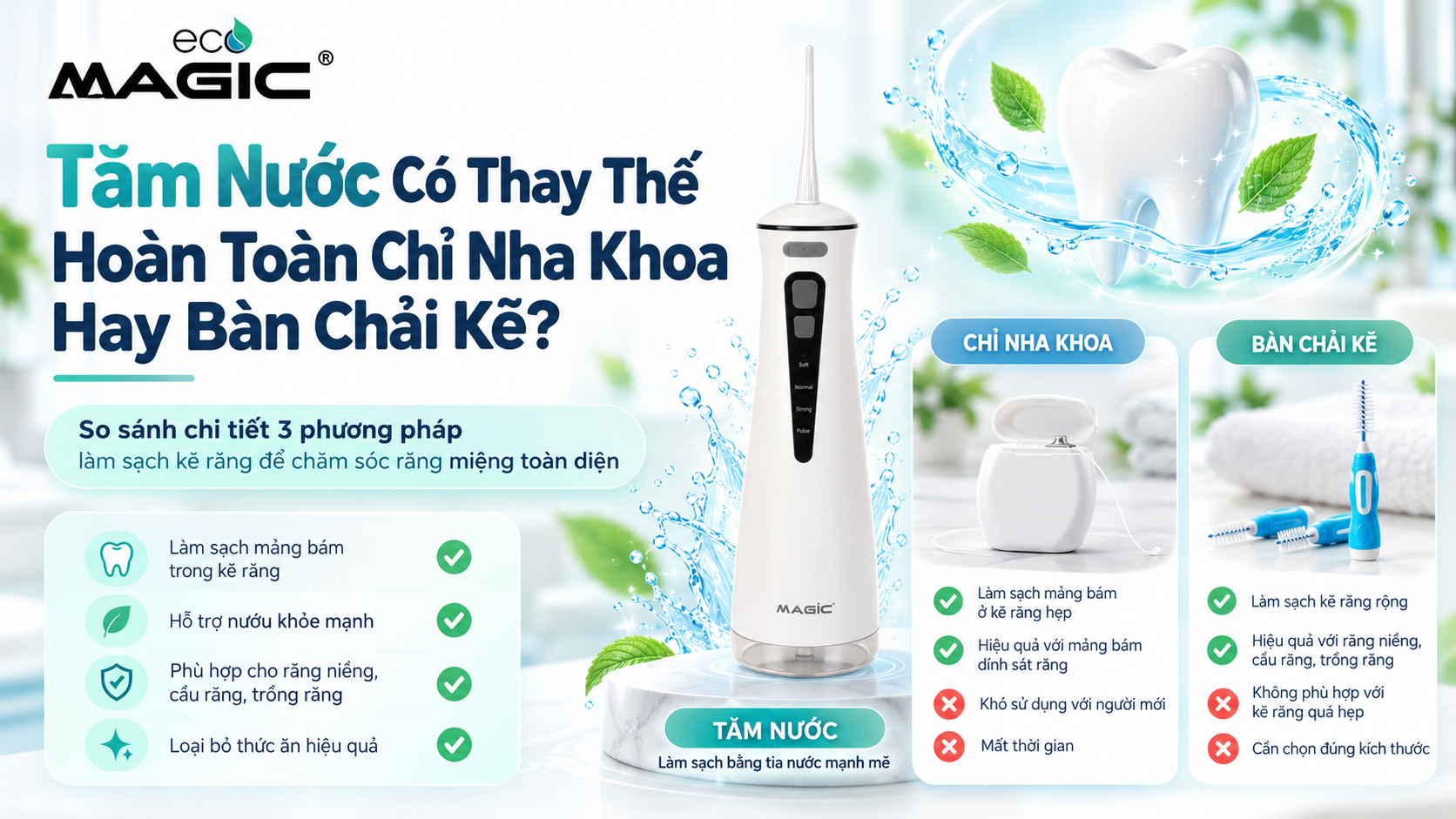 Tăm Nước Cho Người Niềng Răng: Bí Quyết Vệ Sinh Răng Miệng Toàn Diện & Hiệu Quả 3 Tăm Nước Cho Người Niềng Răng: Bí Quyết Vệ Sinh Răng Miệng Toàn Diện & Hiệu Quả 3