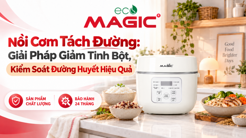 Nồi Cơm Tách Đường: Giải Pháp Giảm Tinh Bột, Kiểm Soát Đường Huyết Hiệu Quả 3