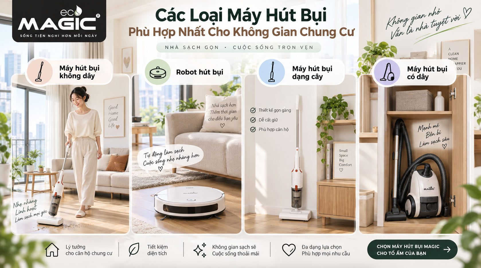 Chọn Máy Hút Bụi Hoàn Hảo Cho Căn Hộ Chung Cư: Giải Pháp Toàn Diện Từ A-Z 2 Chọn Máy Hút Bụi Hoàn Hảo Cho Căn Hộ Chung Cư: Giải Pháp Toàn Diện Từ A-Z 2