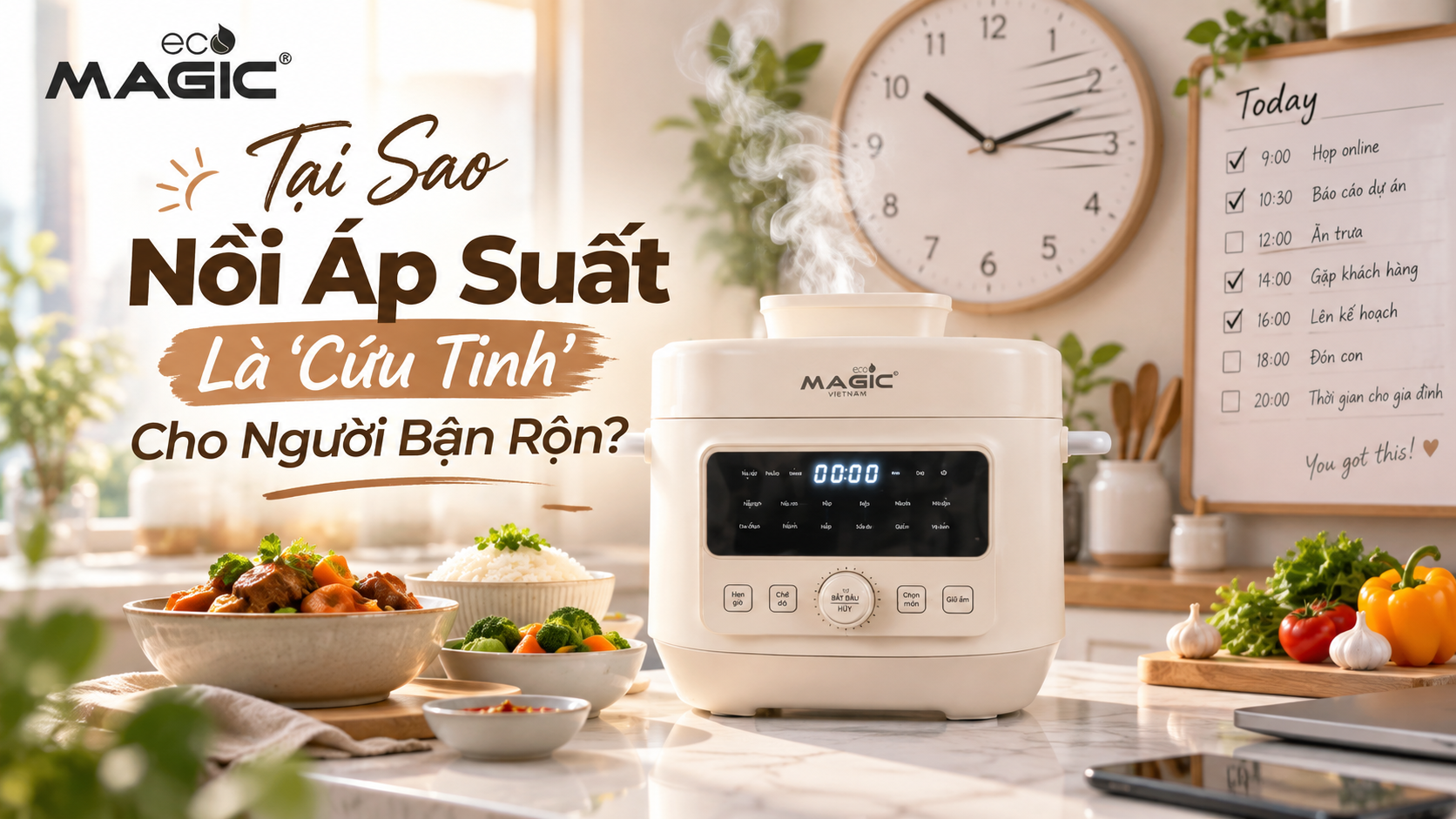 Nồi Áp Suất Cho Người Bận Rộn: Cứu Tinh Gian Bếp Hiện Đại – Nấu Ăn Nhanh Gọn, Giữ Trọn Dinh Dưỡng 2