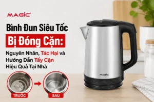 Bình Đun Siêu Tốc Bị Đóng Cặn: Nguyên Nhân, Tác Hại và Hướng Dẫn Tẩy Cặn Hiệu Quả Tại Nhà 2