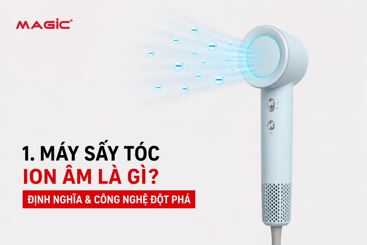 Máy Sấy Tóc Ion Âm Là Gì? Giải Pháp Toàn Diện Cho Mái Tóc Khỏe Đẹp Của Bạn 1 Máy Sấy Tóc Ion Âm Là Gì? Giải Pháp Toàn Diện Cho Mái Tóc Khỏe Đẹp Của Bạn 1