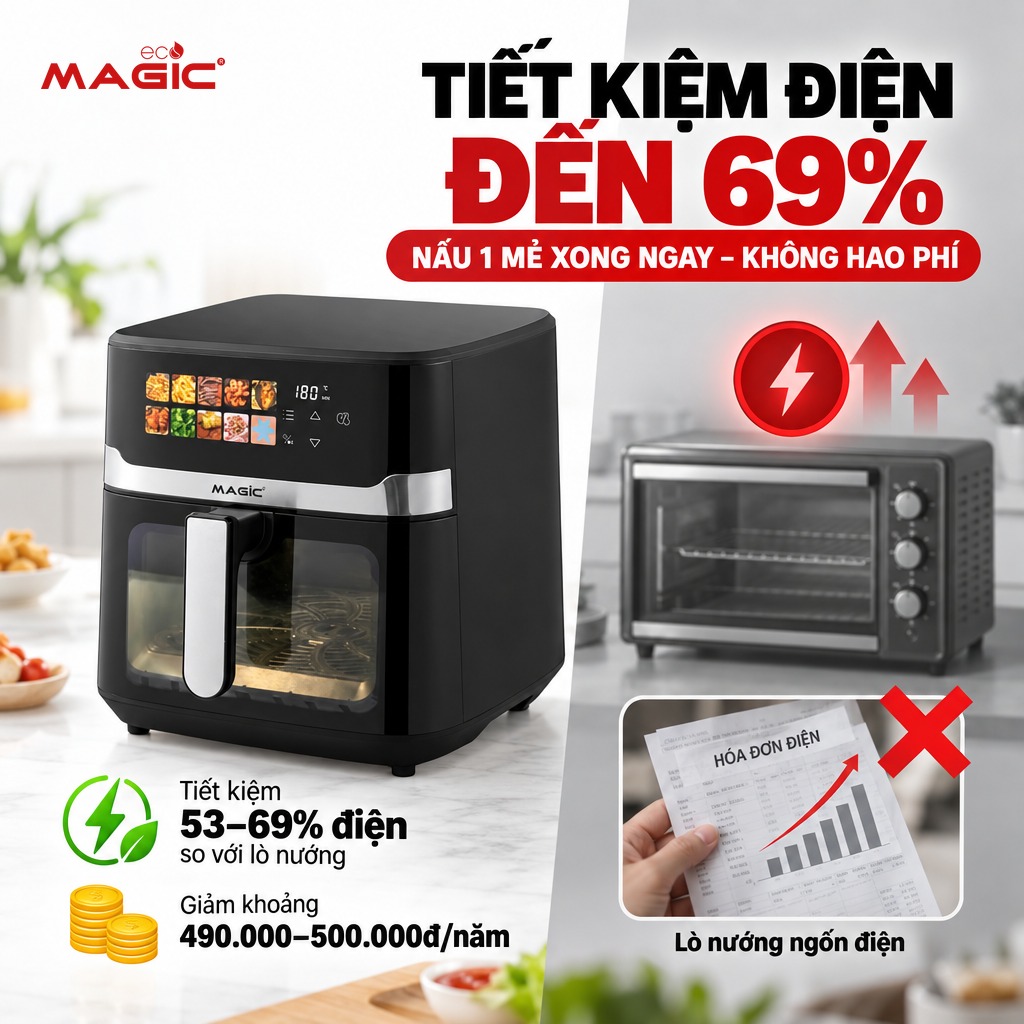 Nồi Chiên Không Dầu Nào Tốt 2026? Bí Quyết Chọn Lựa Chuẩn Chuyên Gia Cho Gia Đình Việt 2 Nồi Chiên Không Dầu Nào Tốt 2026? Bí Quyết Chọn Lựa Chuẩn Chuyên Gia Cho Gia Đình Việt 2